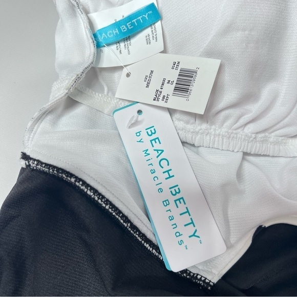 Nwt Beach Betty Women's Slimming Control Tie-Front Cut Out One Piece Swimsuit M - Picture 10 of 14